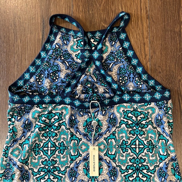 🆕 Max Studio graphic dress SZ MED - Picture 4 of 6